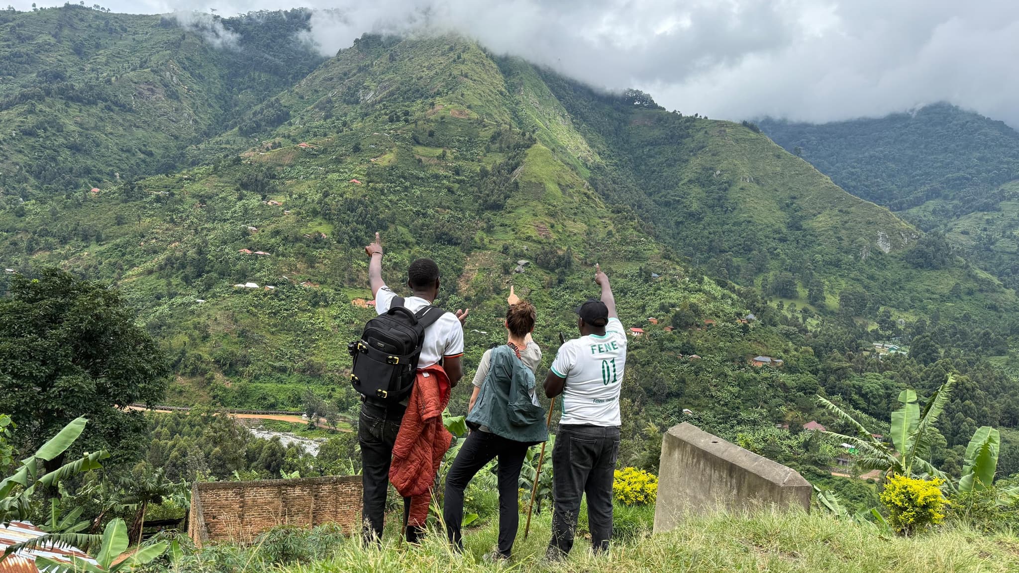 The Ruboni Hill Hike Experience with a View of Rwenzori